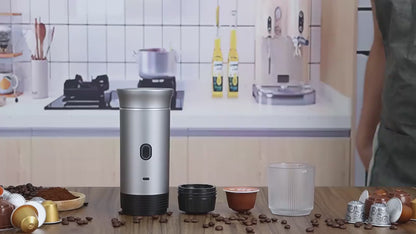 Cafetera Espresso Portátil 3 en 1 Inalámbrica